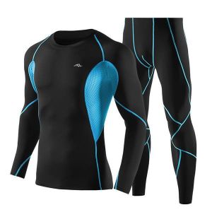PRO Compression Running Training Sports Suit Men Quick Drying Breathable Tights Jogger Gym Sportwear